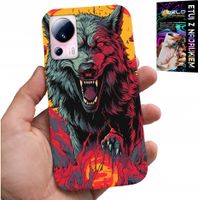 ETUI DO XIAOMI 13 LITE - WILK WILKI WATAHA SUPER WZORY CASE + SZKŁO