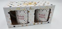 kpl.2 kubków ŻONA/MĄŻ IDEALNY