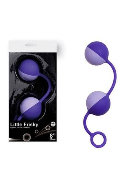 Silikonowe Kulki Gejszy Gładkie Little Frisky zdjęcie 2