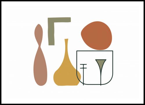 Plakat 100x70cm Naczynia na Arena.pl