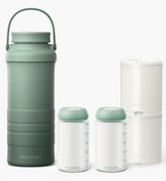 Przenośna Chłodziarka do Mleka, Momcozy z butelkami 628ml
