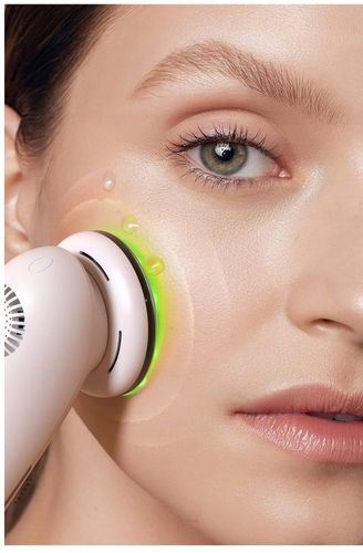 MEZOTERAPIA BEZIGŁOWA MASAŻER EMS TWARZY LIFTING 8W1 FRENNE ZESTAW + GRATIS na Arena.pl