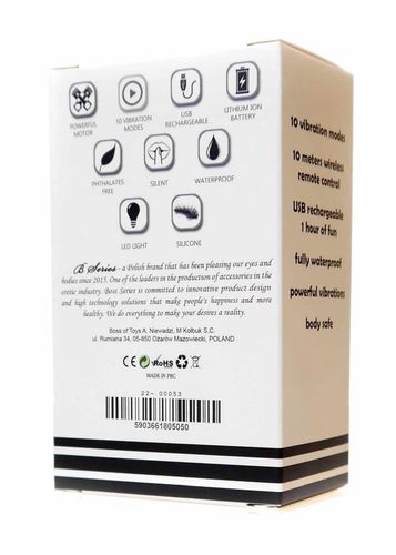 Stymulator-Rechargeable Butt Plug Vibrator Usb 10 Functions - Silver na Arena.pl