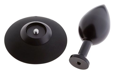 malesation alu-plug with suction cup large, black na Arena.pl