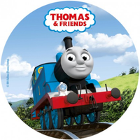 Opłatek na tort Ciuchcia Pociąg Tomek Przyjaciele Lokomotywa