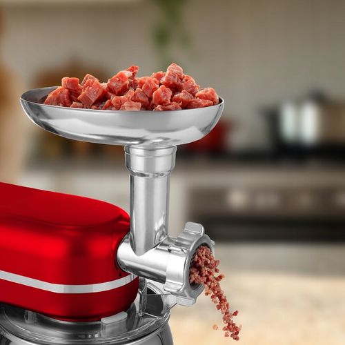 ROBOT KUCHENNY PLANETARNY MIKSER Z MISĄ BLENDER SZKLANY MASZYNKA DO MIĘSA na Arena.pl