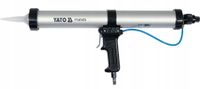 YATO WYCISKACZ PNEUMATYCZNY MAS GĘSTYCH SILIKONU 600ML ALUMINIUM YT-67470