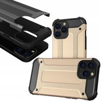 hybrid armor pancerne hybrydowe etui pokrowiec iphone 13 pro złoty