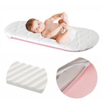 Materac do wózka dla dzieci, wkładany materac do gondoli 73x31 cm