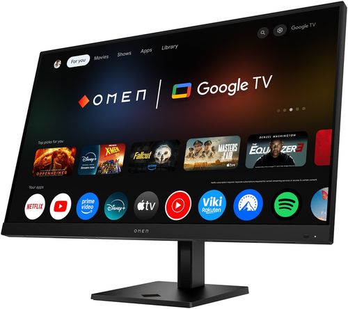 Monitor inteligentny HP OMEN 32x 4K Gaming UltraHD IPS 144Hz HDR 31.5 cali 3840x2160 Google TV HDMI DisplayPort USB-C 99Z68AS na Arena.pl