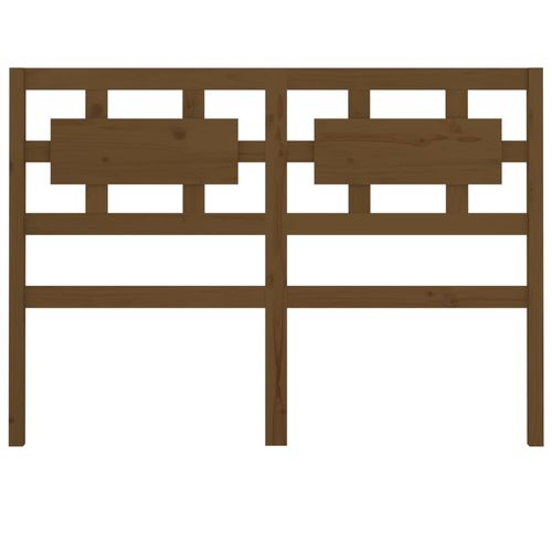 Wezgłowie łóżka, miodowy brąz, 185,5x4x100 cm, drewno sosnowe na Arena.pl