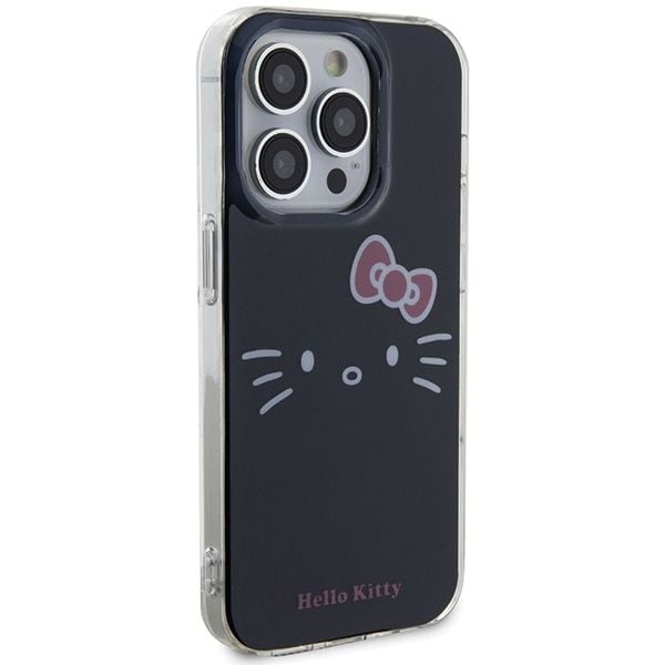 Etui Hello Kitty do iPhone 14 Pro, Czarny zdjęcie 4