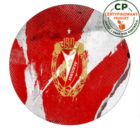 Opłatek na tort Widzew Łódź