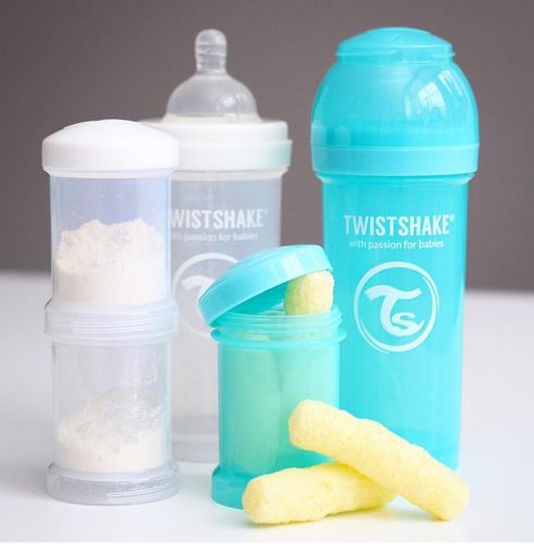Twistshake - Pojemnik 2x100ml, niebieski na Arena.pl
