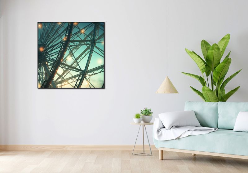 Plakat 90x90cm Światła Molocha zdjęcie 4