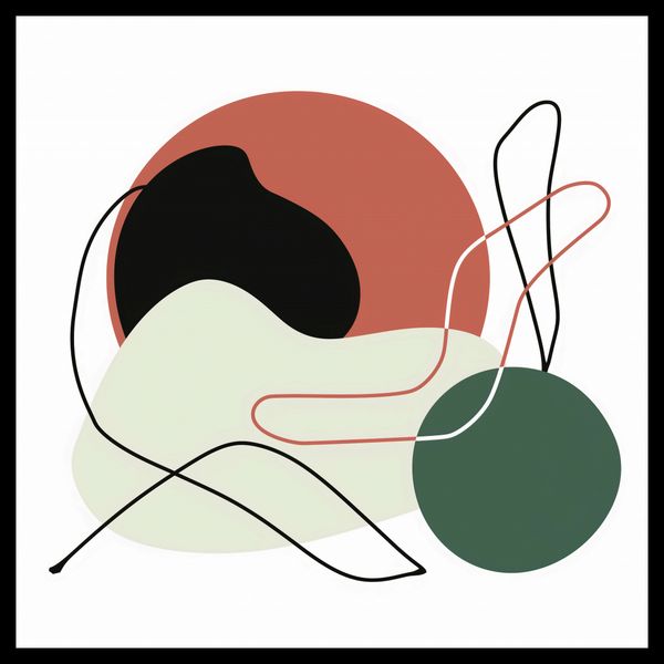Plakat 60x60cm Płaszczyzny zdjęcie 2