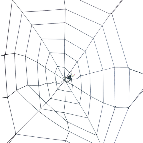 PAJĘCZYNA 150CM ogromy PAJĄK Halloween na Arena.pl