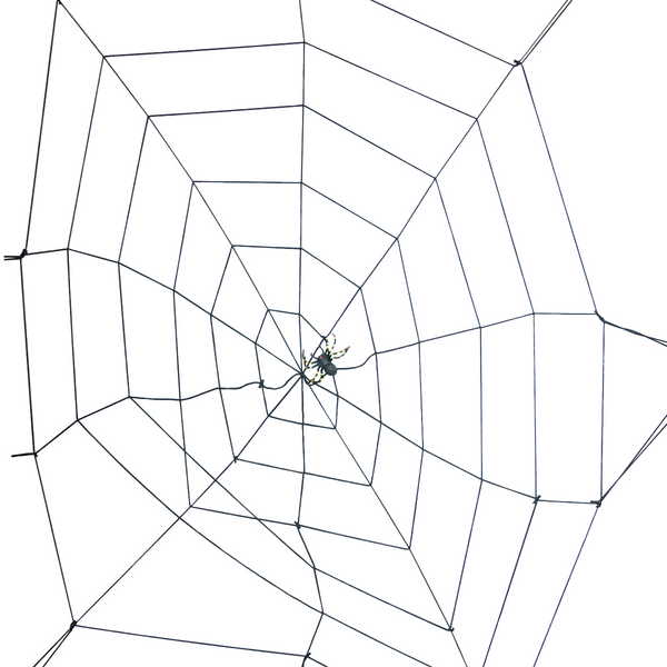 PAJĘCZYNA 150CM ogromy PAJĄK Halloween zdjęcie 2