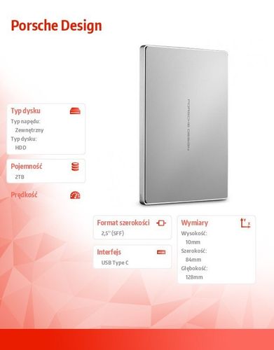 DYSK Porsche Design 2TB 2,5'' STFD2000400 na Arena.pl