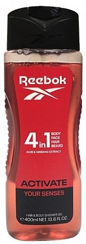 REEBOK MEN MĘSKI ŻEL POD PRYSZNIC DLA MĘŻCZYZN 4W1 ZESTAW MIX 4X 400ML na Arena.pl