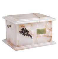 Urna na prochy z naturalnego kamienia / Plakietka