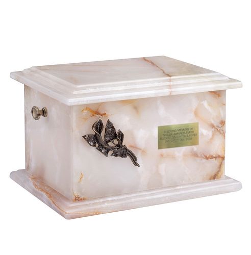 Urna na prochy z naturalnego kamienia / Plakietka na Arena.pl