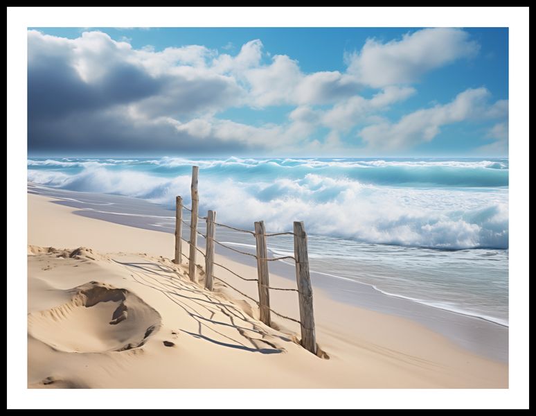 Plakat 80x60cm Szepty Oceanu zdjęcie 3