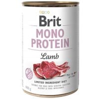 mokra karma dla psa brit mono protein lamb 400 g jagnięcina wysokobiałkowa