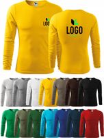 KOSZULKA MĘSKA Z WŁASNYM HAFTEM NADRUKIEM LOGO x5