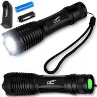 MOCNA LATARKA TAKTYCZNA RĘCZNA AKUMULATOROWA ŁADOWARKA ZOOM LTC