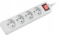Listwa Zasilająca Przedłużacz 5m 4x230V włącznik