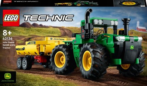 ZESTAW KLOCKÓW LEGO TECHNIC CIĄGNIK Z WYWROTKĄ PRZYCZEPKĄ TRAKTOR JOHN DEER na Arena.pl