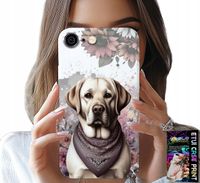 ETUI DO IPHONE 6 / 6S - PIESEK PIESKI HUSKY PSIE WZORY + SZKŁO