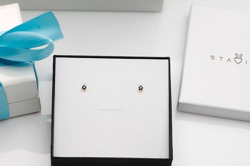 złote kolczyki staviori na Arena.pl