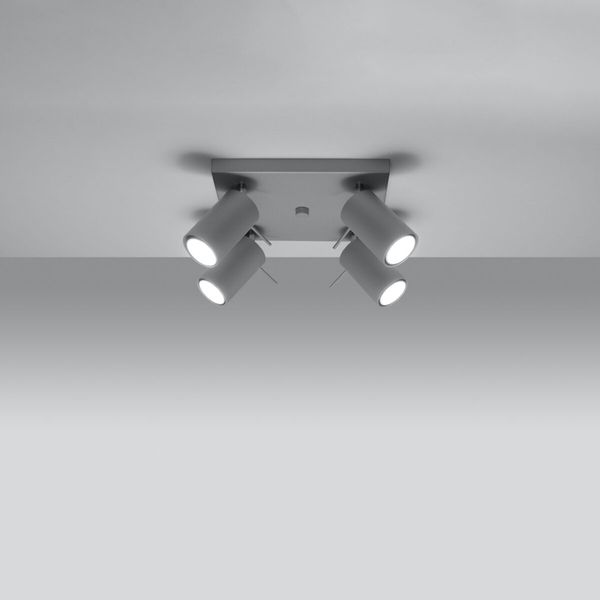 Plafon RING 4 szary zdjęcie 3