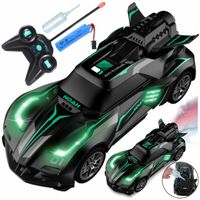 Samochód Auto Zdalnie Sterowane Pilot Mgiełka Puszcza Dym LED Akumulator A