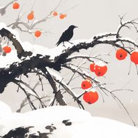 Plakat 60x60cm Wschodnia Akwarela