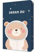 Obraz 30x50cm Wzory dla Dzieci, Dziewczynki i Chłopca - Astromiś