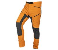 spodnie robocze outdoor 4 way stretch musztard.-szare roz m - t