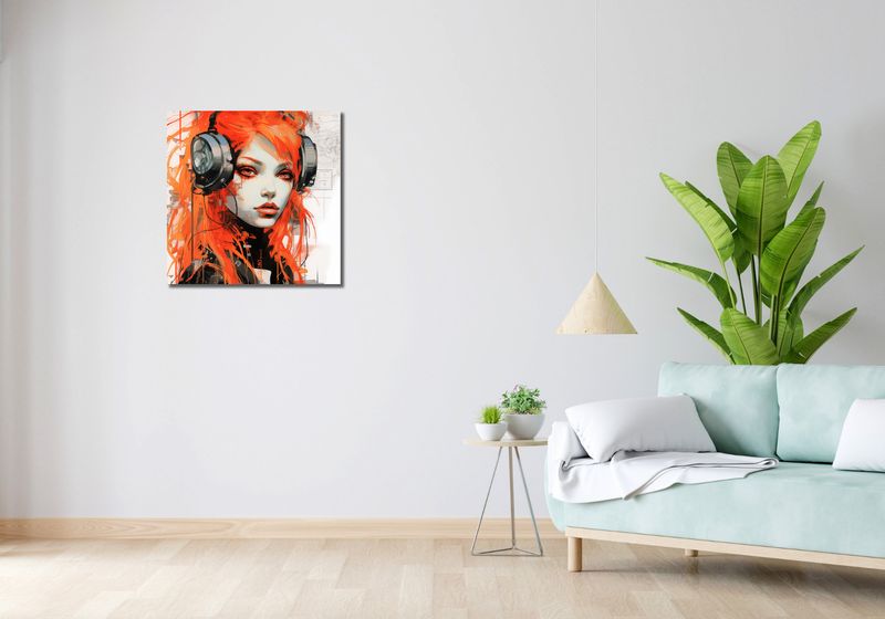 Obraz 60x60cm Rytm Metropolii zdjęcie 2