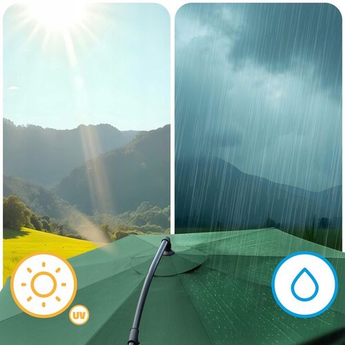 Parasol ogrodowy duży składany z wysięgnikiem pokrowiec 6 segmentów Ø 350cm na Arena.pl