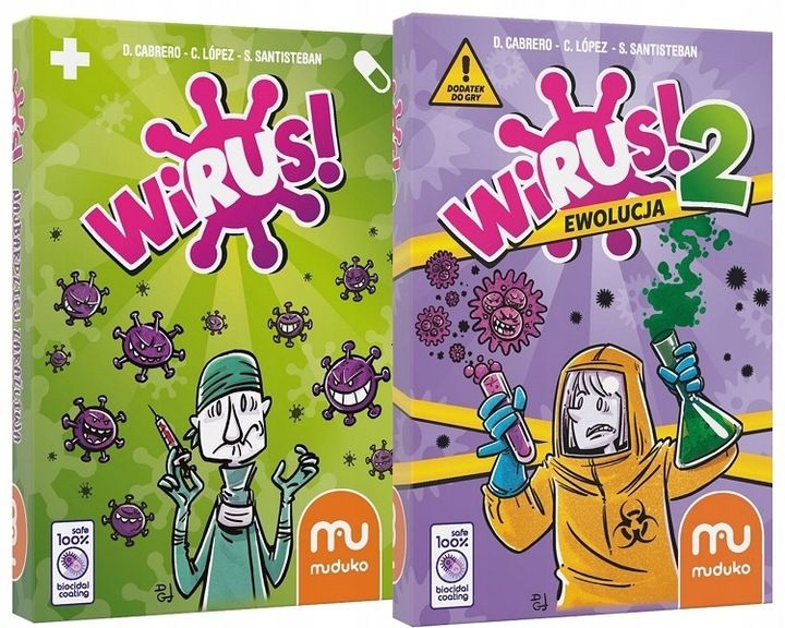 Wirus + Wirus 2 KOMPLET Muduko zdjęcie 1
