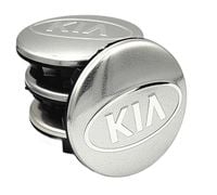 KIA DEKIELKI na felgi zaślepki felg KAPSLE kołpaczki KIA 58mm 4 szt. SZARE