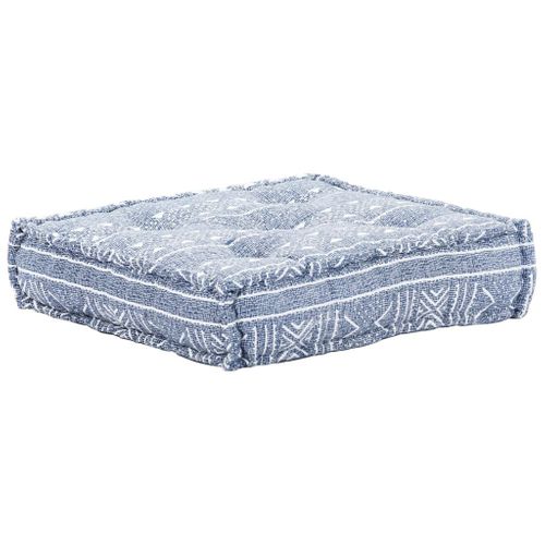 VidaXL 2-osobowa, modułowa sofa patchworkowa, indygo na Arena.pl