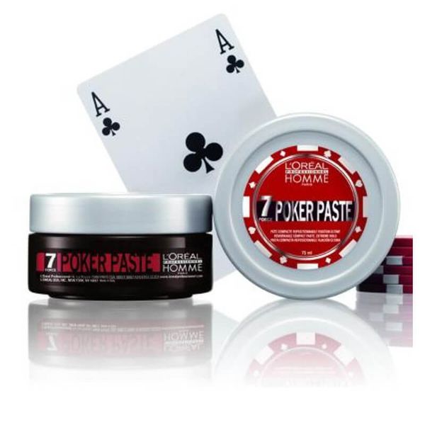 L'oreal Homme Poker Paste, supermocna pasta do utrwalenia fryzury, dla mężczyzn, 75ml zdjęcie 1