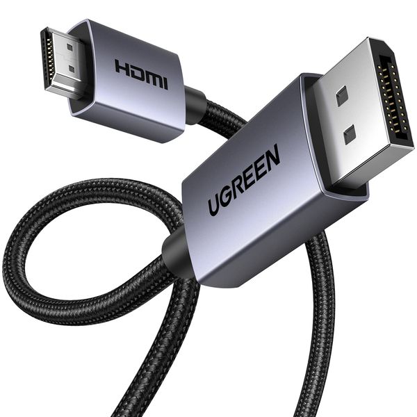 kabel ugreen dp123 displayport-hdmi 1,5m zdjęcie 4