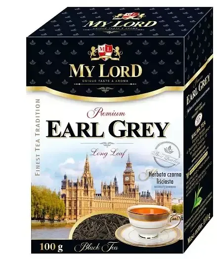 MALWA HERBATA LIŚĆ 100G EARL GREY MY LORD zdjęcie 1
