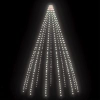 Lampki na choinkę, 500 LED, zimne białe, 500 cm, wewn./zewn.