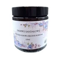 Świeczka Sojowa Ręcznie Robiona Drzewo Sandałowe 120 ml