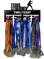 Wieszak na medale TENIS STOŁOWY twoje imię dowolny tekst 307.3